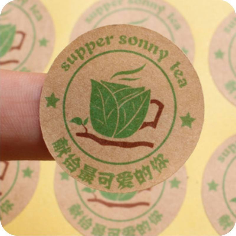 牛皮纸不干胶定制